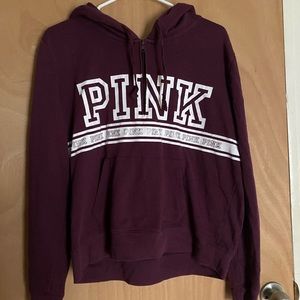 Victoria Secret Pink! Half zip hoodie 💖